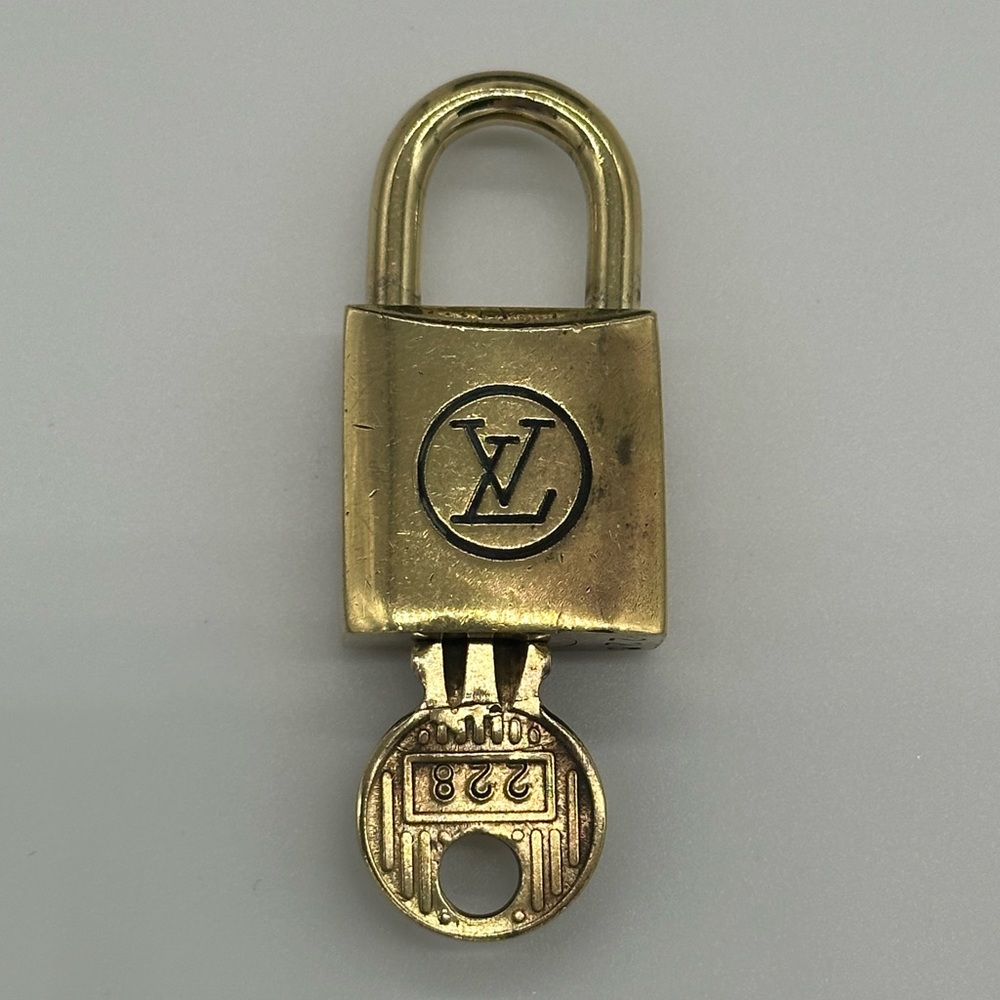 Louis Vuitton Vintage Lock and Key